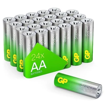 Afbeelding van GP Super Alkaline AA batterijen 24 stuks
