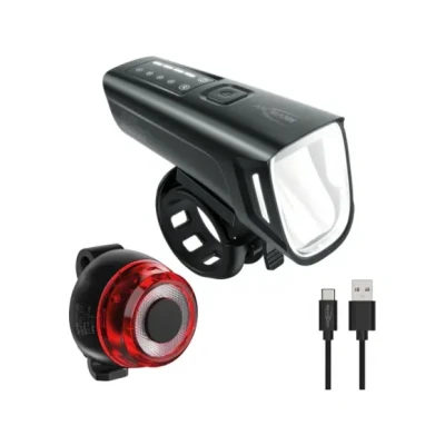 Afbeelding van Ansmann 1600 0467 fietsverlichting Achterlicht + voorlicht (set) LED