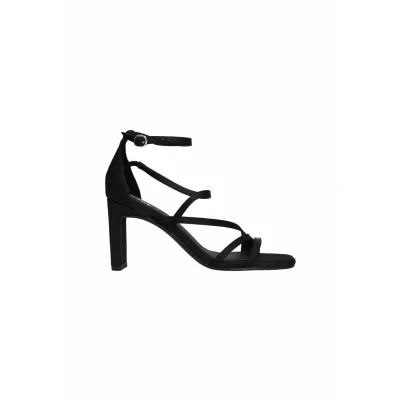 Afbeelding van Sacha Dames Zwarte sandalen met hak Maat 42