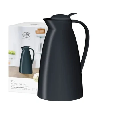 Image de alfi Eco Bouteille isotherme Taille 17 x 14 cm hauteur 26 1 L noir
