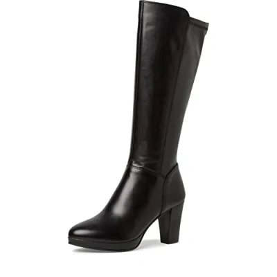 Afbeelding van Tamaris Dames 1 25536 41 Enkellaarzen voor dames, zwart.