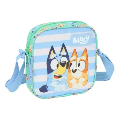 Afbeelding van Schoudertas Bluey Sisters Groen 16 x 18 4 cm