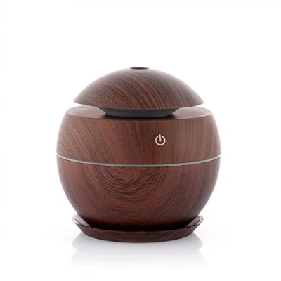 Afbeelding van InnovaGoods Mini Luchtbevochtiger Geurverspreider Dark Walnut