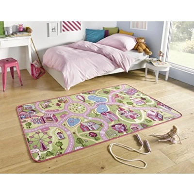 Afbeelding van Speelkleed Smartcity Roze 90x200 Cm