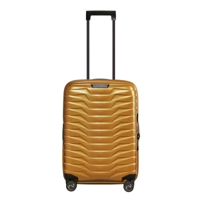 Afbeelding van Samsonite Proxis Spinner 55 Expandable honey gold Harde Koffer