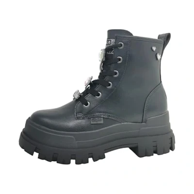Afbeelding van Buffalo Aspha ICE Veterboots, Dames, Maat: 38, Black Pu