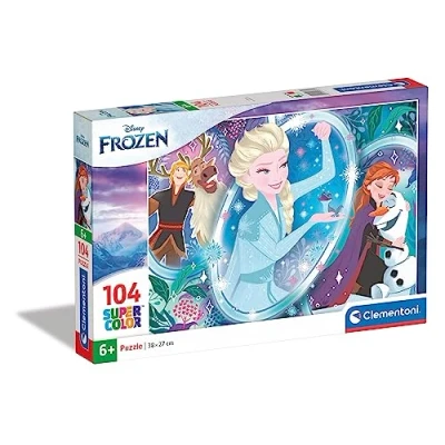 Afbeelding van Clementoni Puzzel 104 Stukjes Frozen 2, Kinderpuzzels, 6 8 jaar, 25737