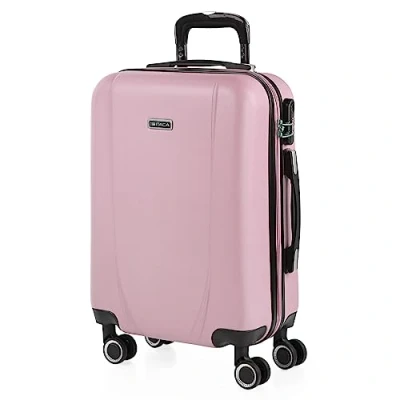 Afbeelding van ITACA Trolleykoffers, ABS Harde buitenbekleding, bestendig en licht. Telescopische handgreep, 2 handvatten, 4 wielen. Geïntegreerd slot. Lage kosten, klein, gemiddeld, groot.