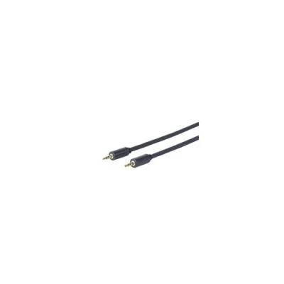 Image de 3.5mm cable lszh m 15 meter ultra flexible, 24awg heavy duty, double shielding, gold plated connector vivolink promjlszh15