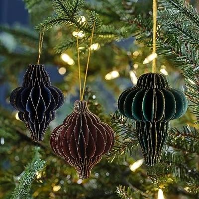 Afbeelding van Ginger Ray Honeycomb ornamenten 3 stuks