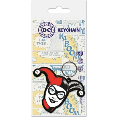 Afbeelding van DC Commics Harley Quinn Sleutelhanger Rubber