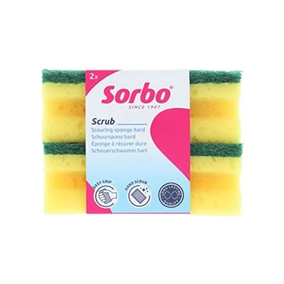 Afbeelding van Sorbo Schuurspons Maat XL 2 stuks Hard
