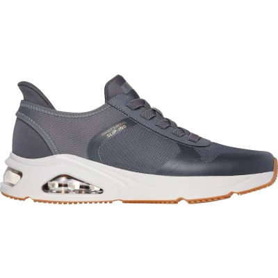 Afbeelding van Skechers Tres Air Uno Necessairy Com Heren Sneakers Grijs Maat 40