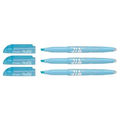 Afbeelding van Pilot markeerstift Frixion Light Soft blauw 12 stuks