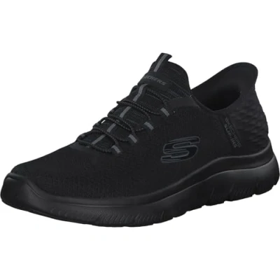 Afbeelding van Skechers Sport Summits Sneakers laag, Heren, Maat: 49.5, Black Polyester