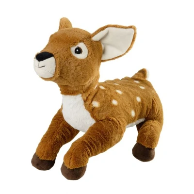 Image de Warmies cerf en peluche 28 cm marron
