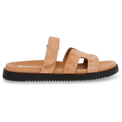 Afbeelding van Steve Madden Missile Sand Suede Sandalen SM11003028 03002 295 Maat 37