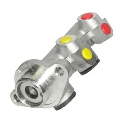 Afbeelding van HELLA 8AM 355 501 031 Hoofdremcilinder 20,64 Aluminium M10 x 1 (x2) OPEL: Kadett E Saloon