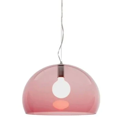 Afbeelding van Kartell FL/Y Hanglamp Burgundy