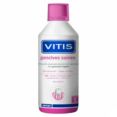 Image de Vitis Gencives Saines Bain Bouche 500ml