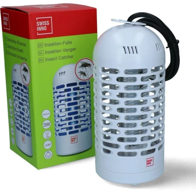 Afbeelding van Swissinno Premium 3W UV lamp, Stroomgaas Vliegenlamp 3 W (Ø x h) 100 mm 225 Wit 1 stuk(s)