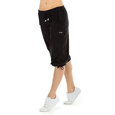 Afbeelding van Winshape WBE6 Feel Good Trainingsbroek voor dames, zwart.