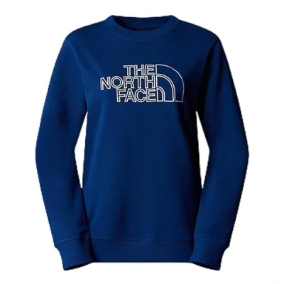Afbeelding van The North Face DREW PEAK Light CREW Sweater, Dames, Maat: 34/36, Estate blue/white dune