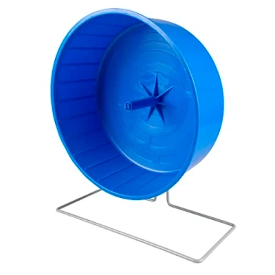 Afbeelding van Duvoplus Speelgoed Voor Dieren Knaagdier Looprad Plastiek L Ø30cm Blauw 1st