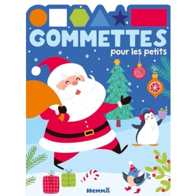 Afbeelding van GOMMETTES POUR LES PETITS PERE NOEL SAPIN PINGOUIN