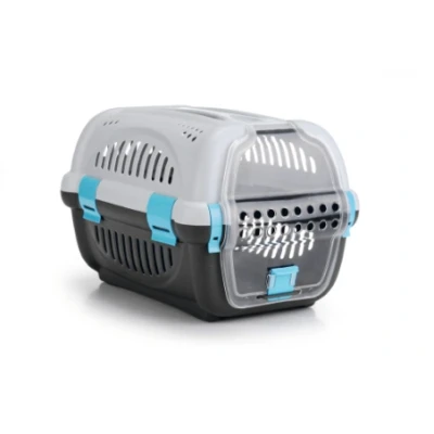 Afbeelding van Bz reismand rhino grijs/blauw 51 x 34,5 33 cm