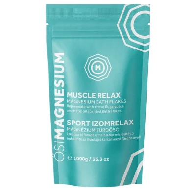 Afbeelding van Muscle relax magnesium eucalyptus bad vlokken