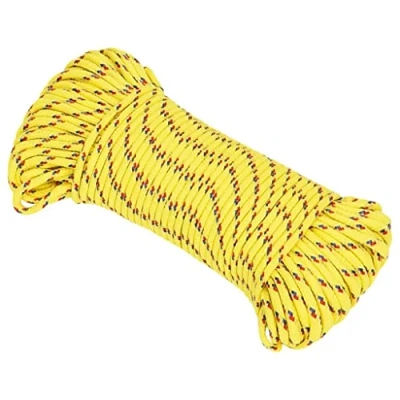 Afbeelding van vidaXL 5 mm 50 m polypropyleen touw geel