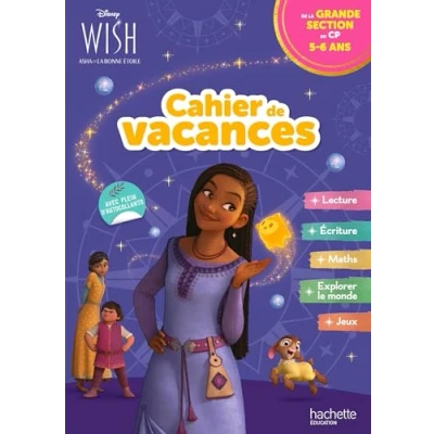 Afbeelding van DISNEY WISH CAHIER DE VACANCES LA GS AU CP