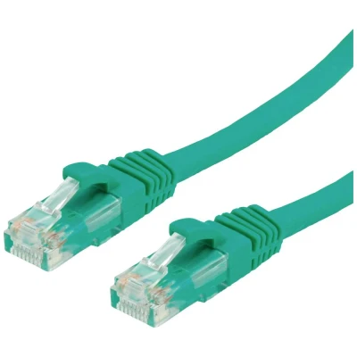 Afbeelding van VALUE UTP Cat.6 (Class E) patchkabel, LS0H, groen, 1 m