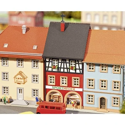 Afbeelding van Faller Stadhuis Sport Meder modelbouwsets, hobbybouwspeelgoed voor kinderen, modelverf en accessoires