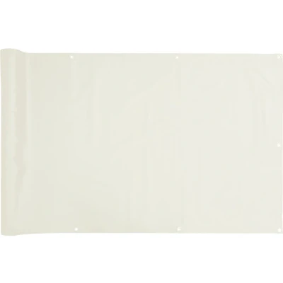 Afbeelding van Tuinscherm 800x120 cm PVC wit