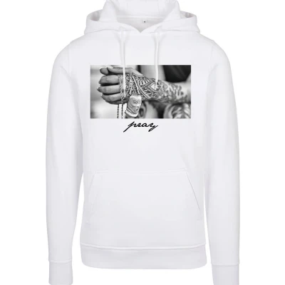 Afbeelding van Mister Tee Pray 2.0 Hoodie/trui XXL Wit