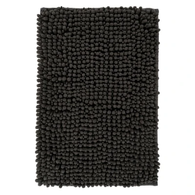 Afbeelding van Fluffy Badmat Hoogpolig Soft Touch Antraciet 50x90 cm