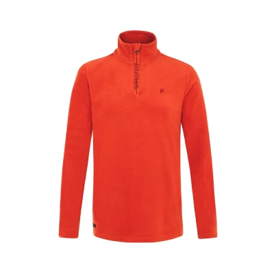 Afbeelding van Protest Perfecto Fleece trui, Heren, Maat: Medium, Burnt orange