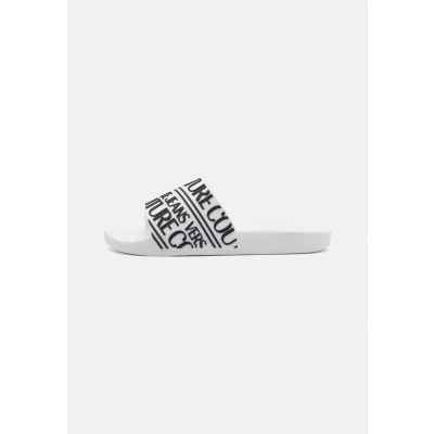 Afbeelding van Versace Jeans Couture Badslippers, Heren, Maat: 41, White Schoenen