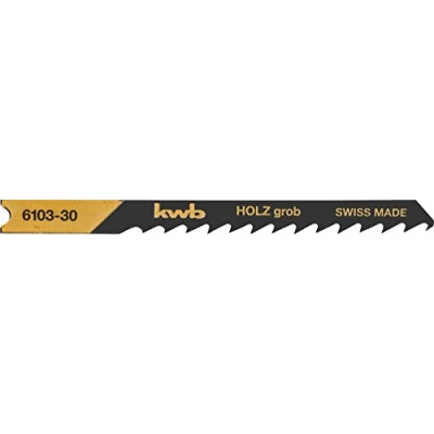 Afbeelding van KWB Decoupeerzaagbladen Hout Grof 6103 30