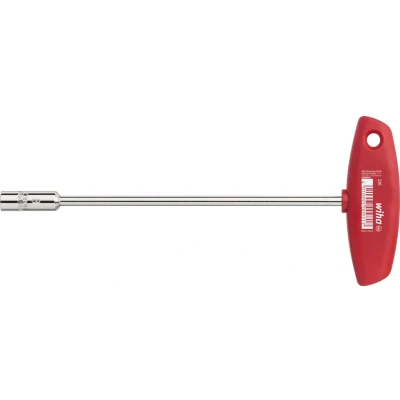 Afbeelding van Wiha Dopschroevendraaier Werkplaats Sleutelbreedte: 6 mm Koplengte: 200