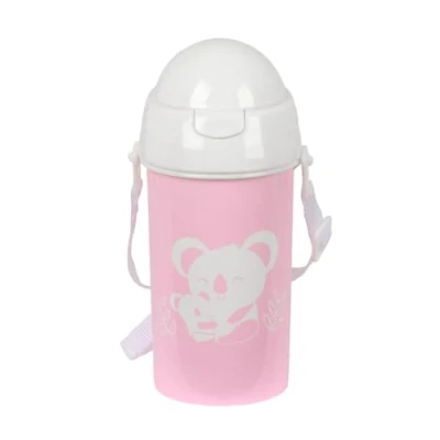 Afbeelding van Waterfles Safta Koala Roze PVC 500 ml