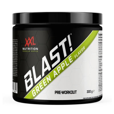 Afbeelding van Xxl Nutrition Blast! Pre Work out Green/apple 300gr
