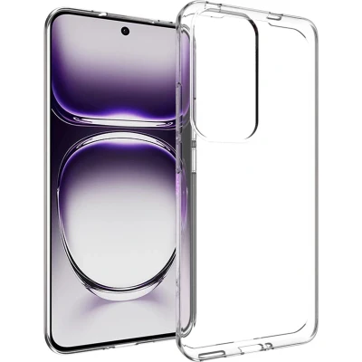 Afbeelding van Accezz Hoesje Geschikt voor Oppo Reno 12 Siliconen Clear Backcover Transparant