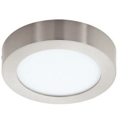 Afbeelding van EGLO Fueva 1 Plafonnière LED Ø170mm. Nikkel 3000K