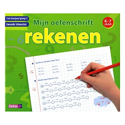 Afbeelding van Rekenen 6 7 jaar 1ste leerjaar, groep 3, tweede trimester mijn oefenschrift