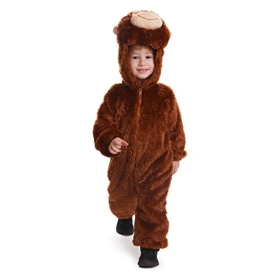 Afbeelding van Dress Up America Kids En peluche Cuddle Monkey Jumpsuit Beautiful pour le jeu de rôle
