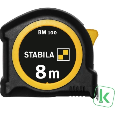 Afbeelding van Stabila BM 100 (cm) 19581 Rolmaat 8 m ABS