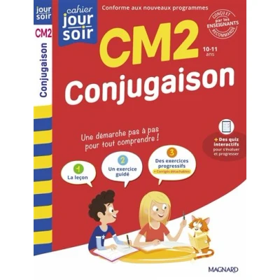 Image de Conjugaison CM2 Cahier Jour Soir